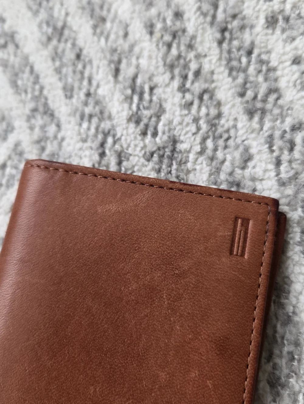 Hartmann Leather Wallet Slim Credit Card Holder Bifold Case Heritage Tan /Brown